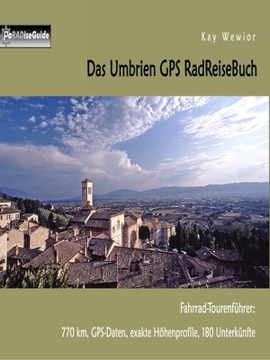 cover image of Das Umbrien GPS RadReiseBuch